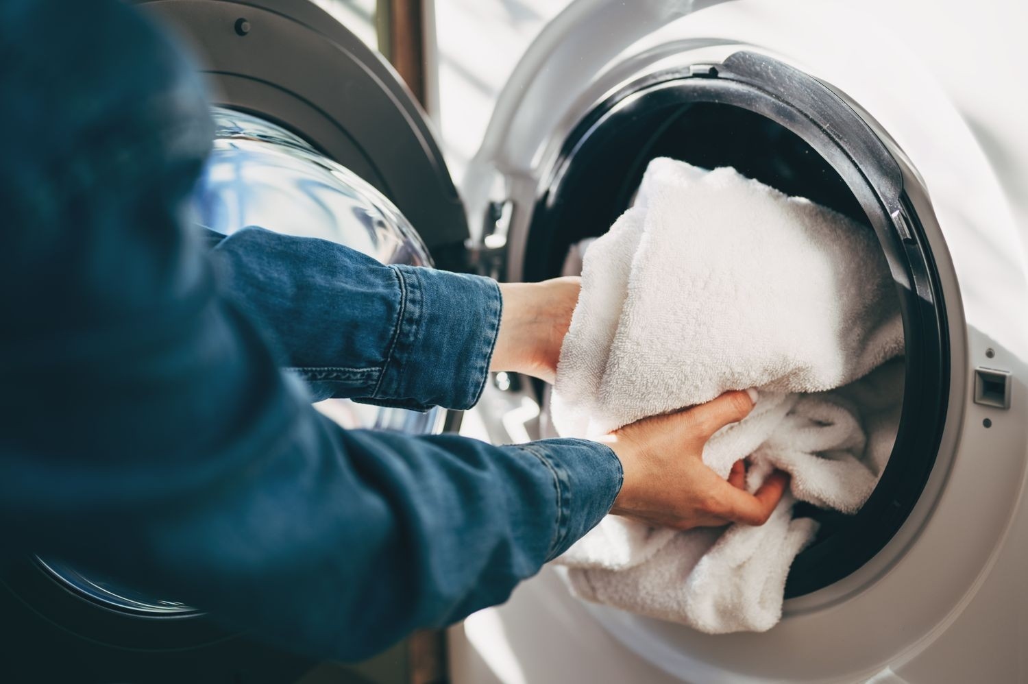 Dry towels fully without unnecessary heat: Dry heavy towels separately from lighter textiles