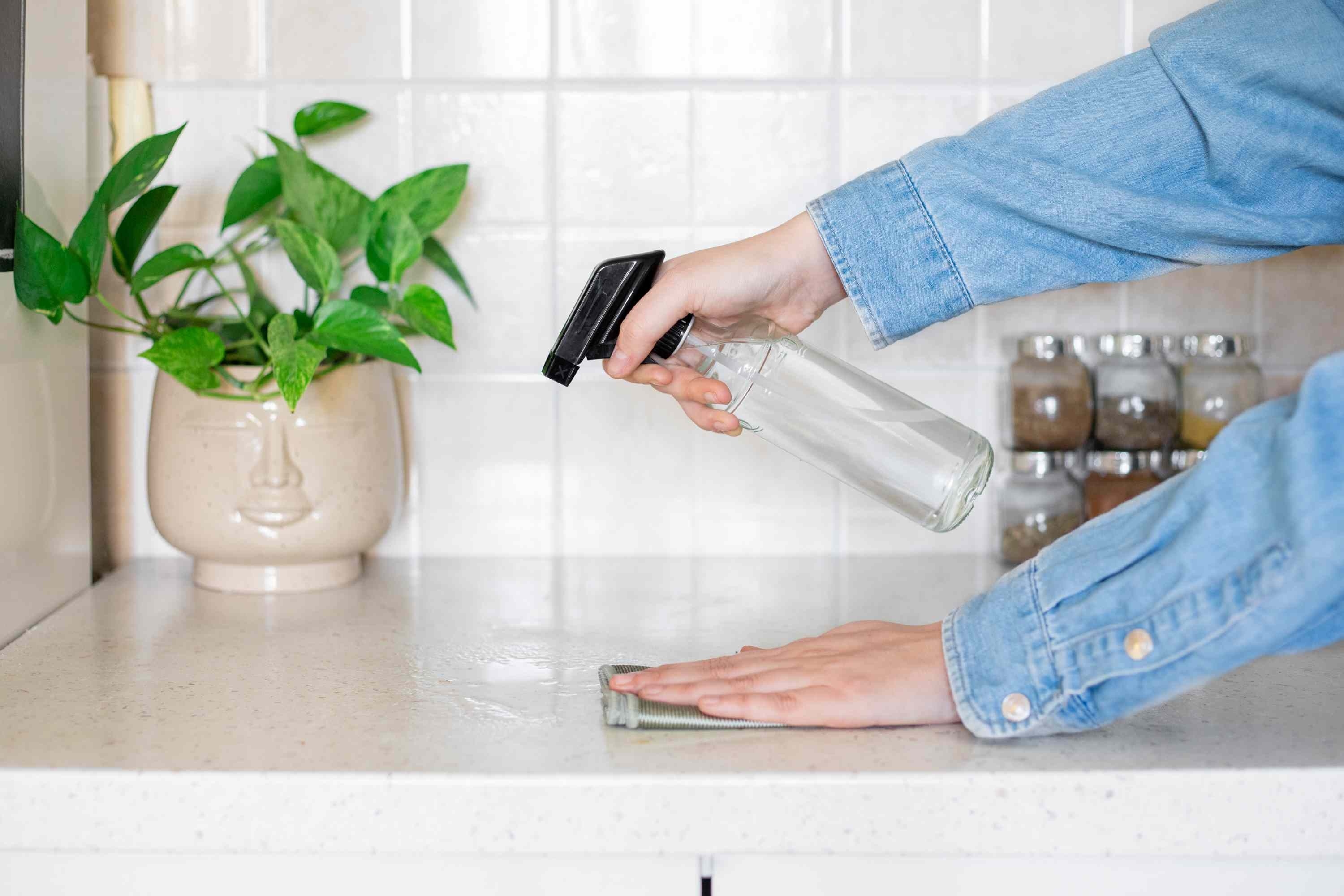 Build a weekly kitchen cleaning checklist: Separate daily kitchen resets from weekly cleaning