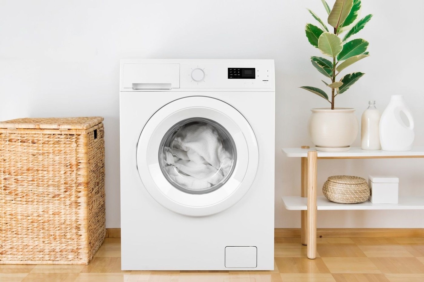 Sort household linens into compatible loads: Use color fabric and soil to organize linens