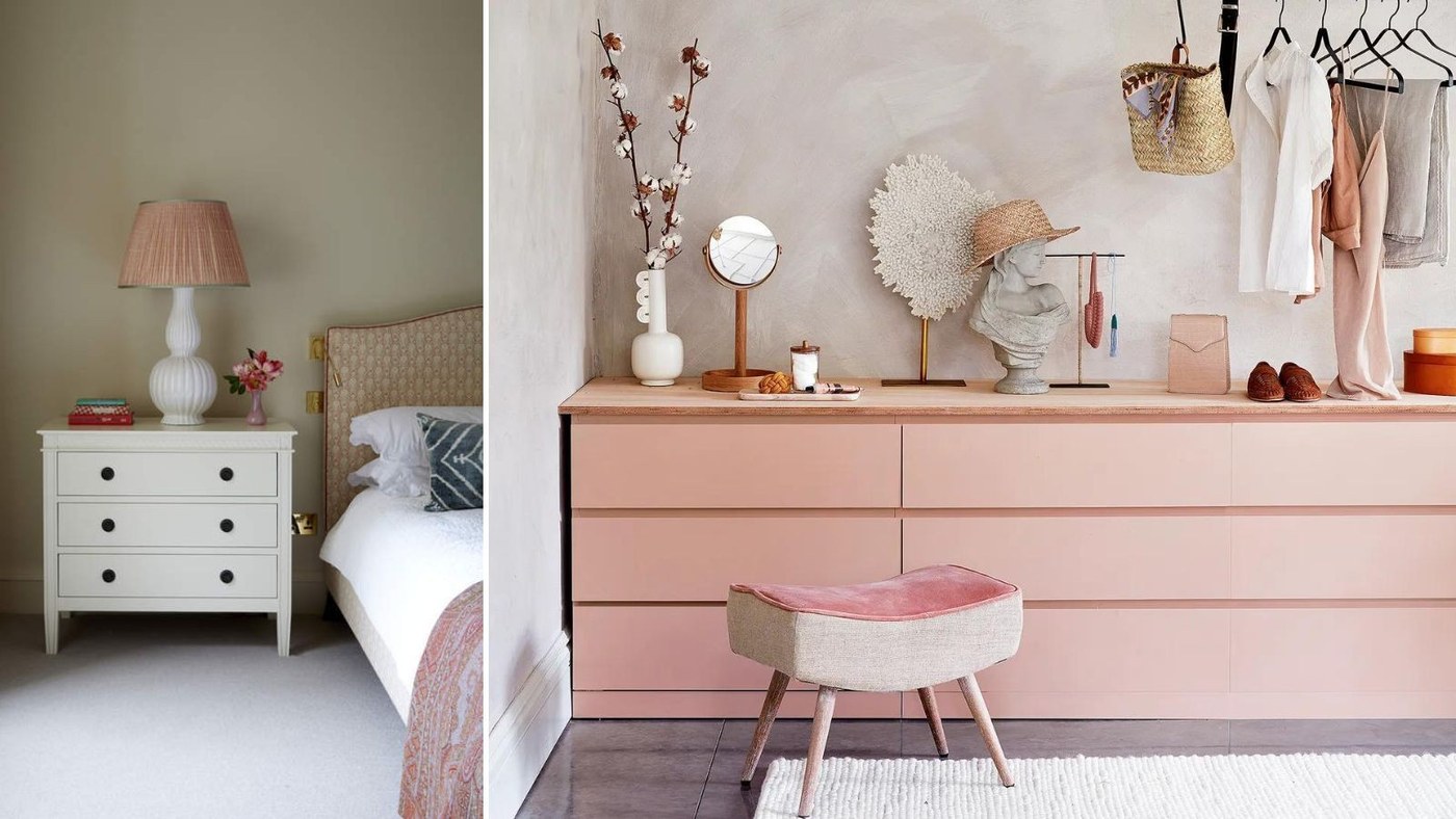 Empty Bedroom Drawers Before Cleaning Their Interiors