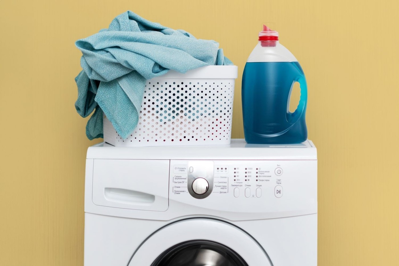 Use the Sheet Label to Choose Wash Temperature