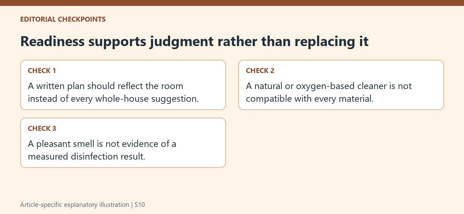 Readiness supports judgment rather than replacing it